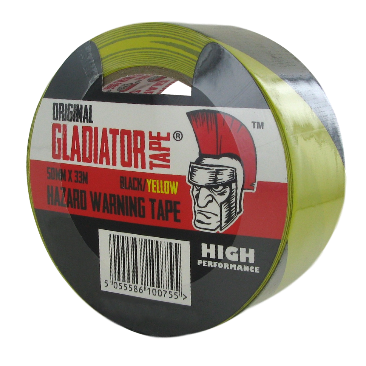 Hazard Warning Tape - 50mm X 33m - Black/Yellow | N1021-001019
