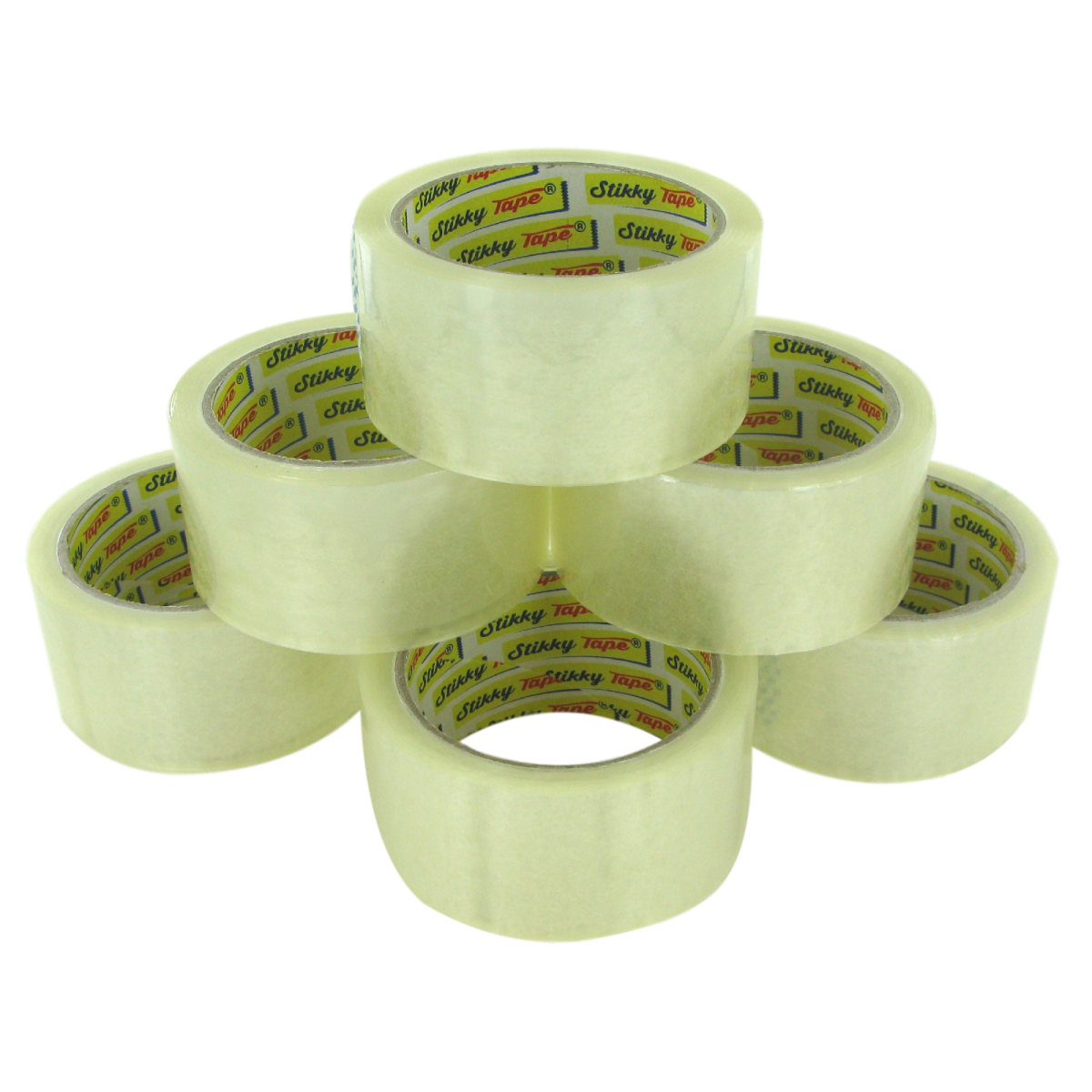Acrylic Tape - 48mm x 50m - Clear (Pack of 6) | N1020-0011-00619