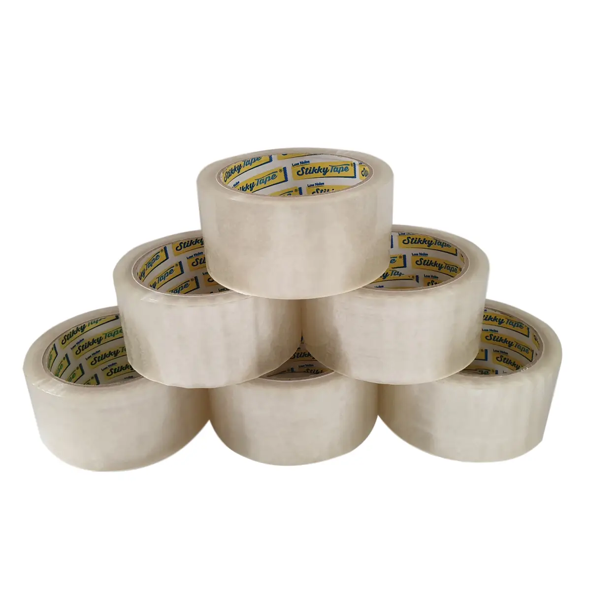 Low Noise Acrylic Tape - 48mm x 66m - Clear (Pack of 6) | N1020-0018-00619