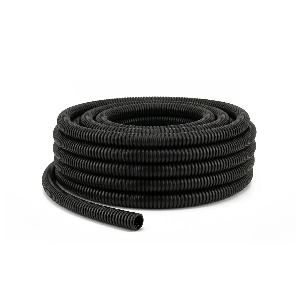 9mm Black Closed Polypropylene Conduit - 100M Reel | CCC9.0BLACK