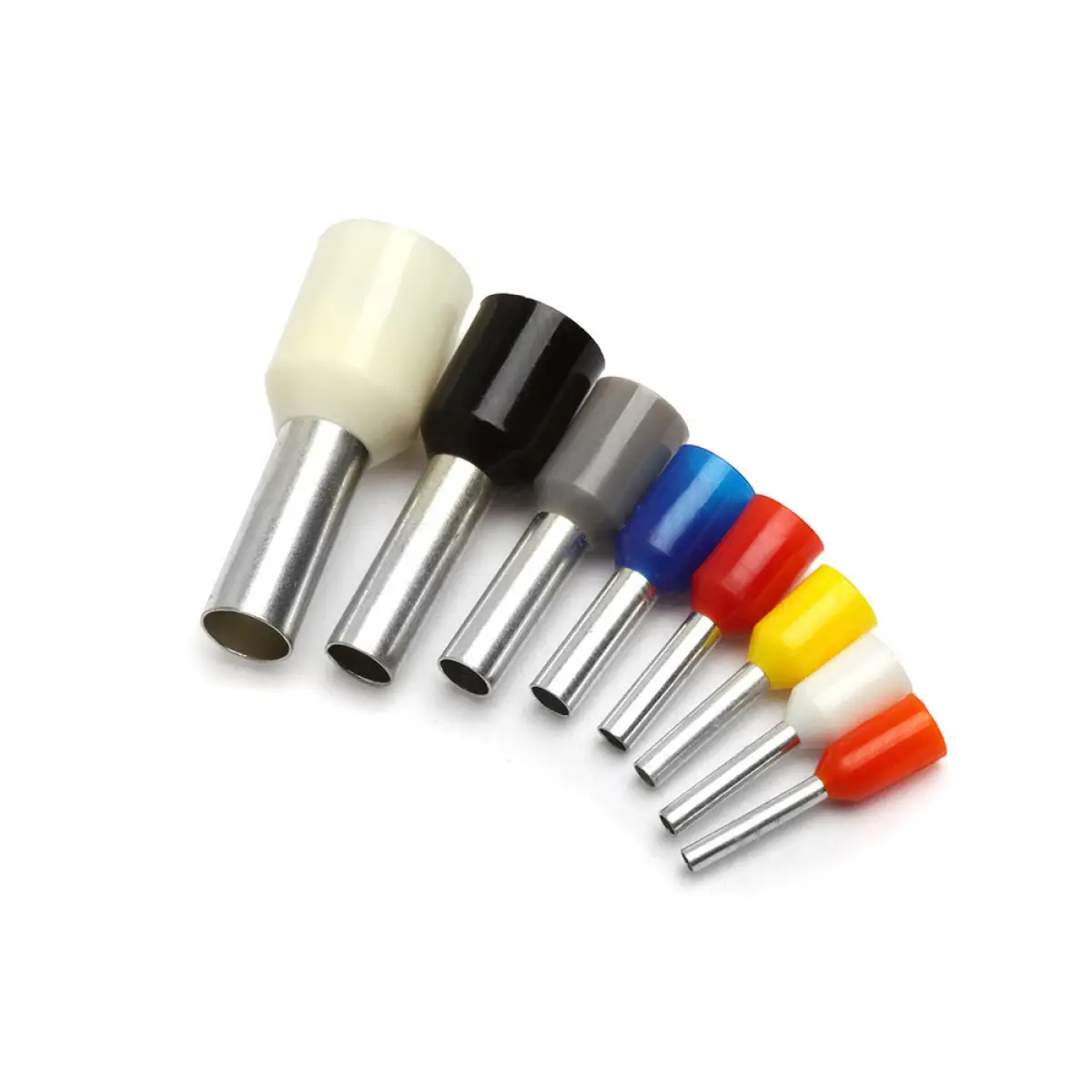 6mm Black Cord End Terminal - Pack of 100 | CET6G