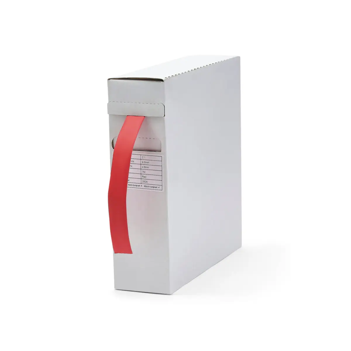 2:1 Red Heatshrink Tubing Mini Reel 9.5mm - 7M Roll | CHSMR9.5RED