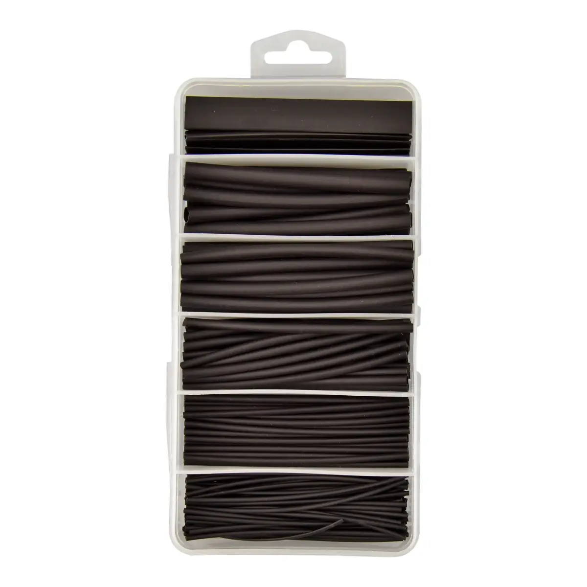 3:1 Ratio Dual Wall Adhesive Lined Black Heatshrink Assortment Kit - 87 Pcs Total | CHSK2