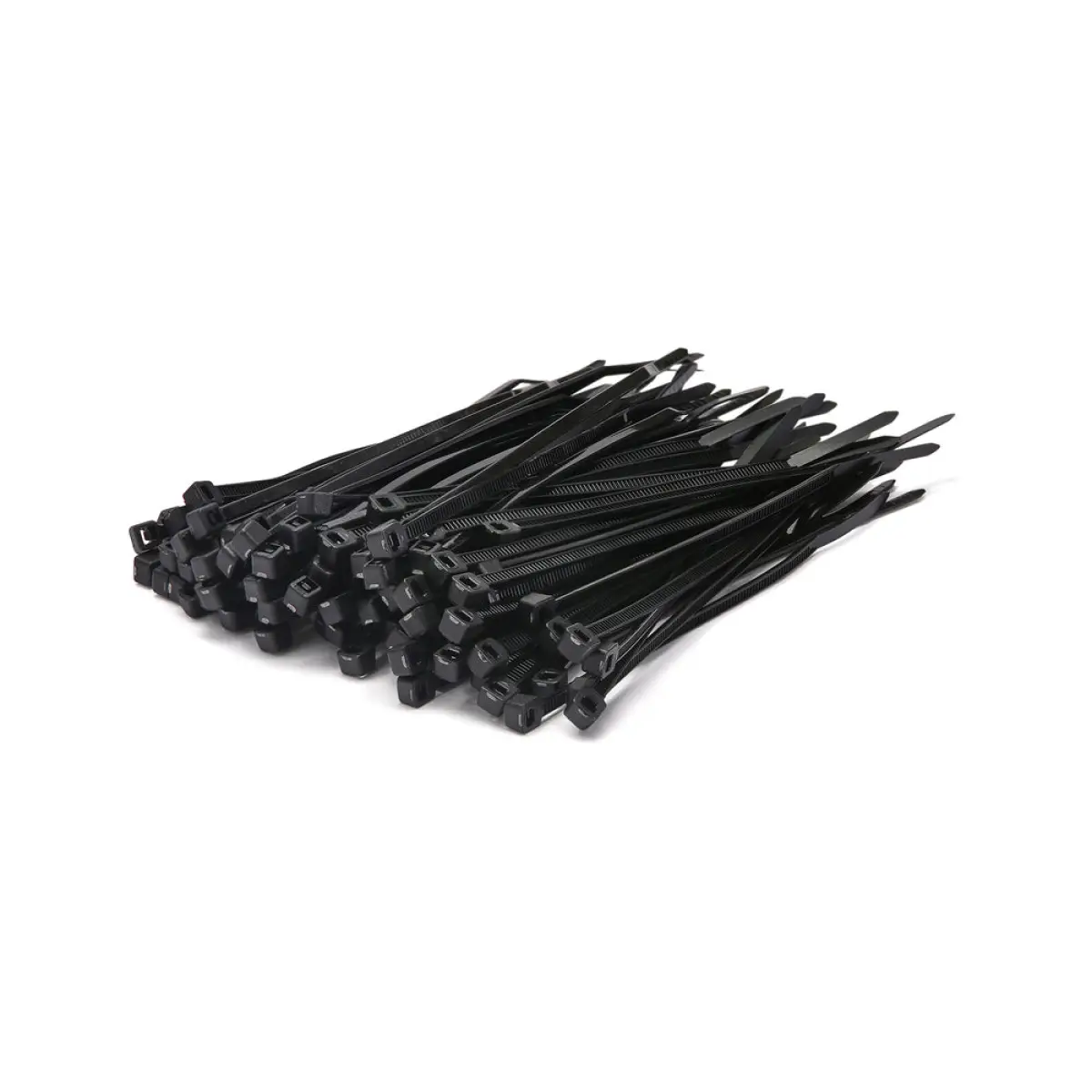 710 x 9.0mm Black UV Stabilised Cable Ties - Pack of 100 | C71090BUV