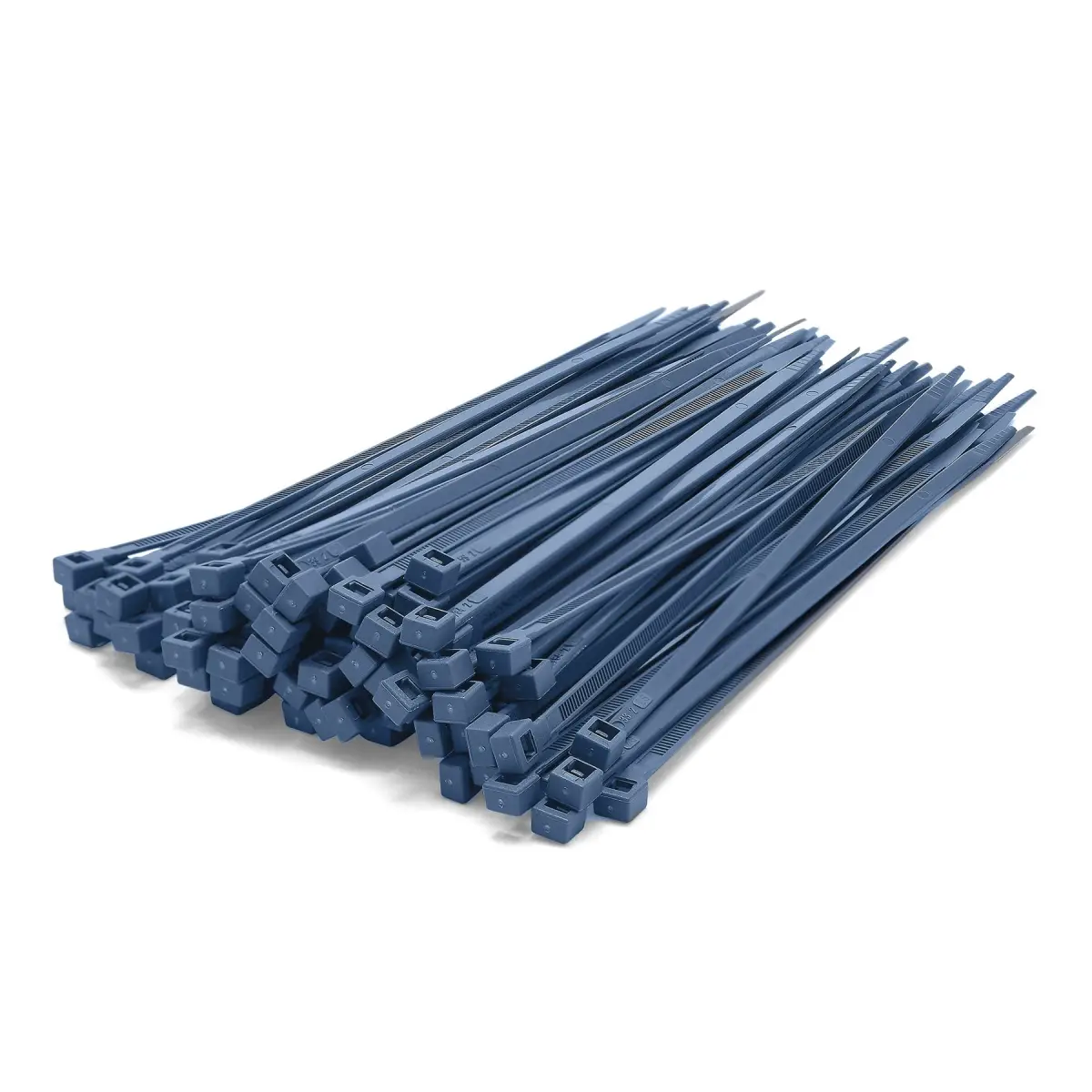 390 x 4.8mm Blue Metal Detectable Cable Ties - Pack of 100 | C38546FI