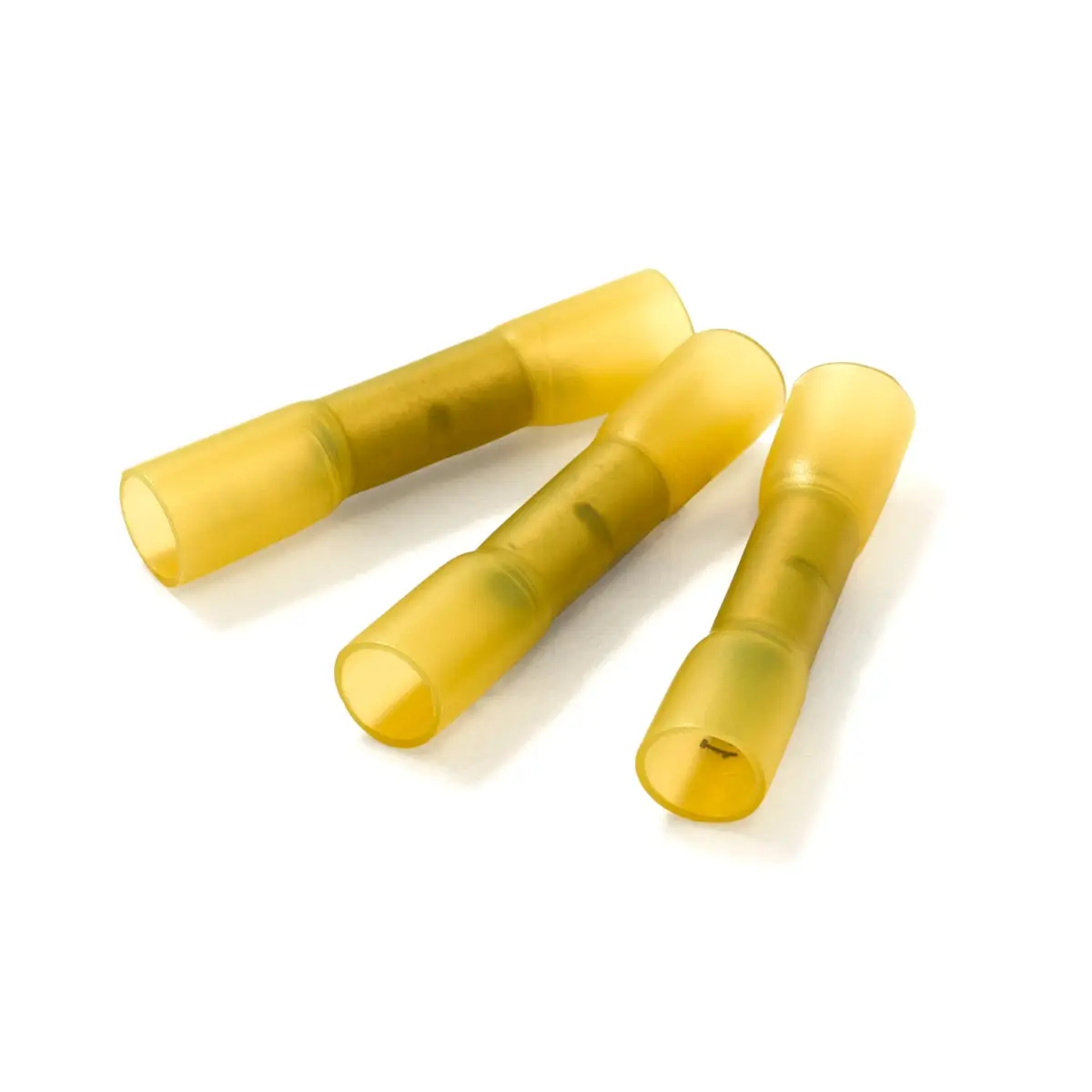 Yellow Heatshrink Butt Connectors - Pack of 100 | CHBY