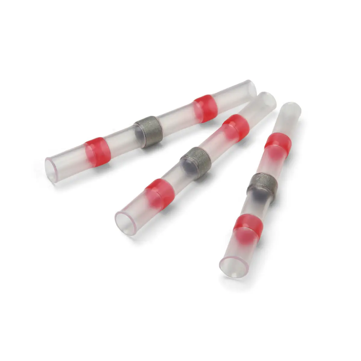 Red Heatshrink Solder Connectors - Pack of 100 | CHSBCR
