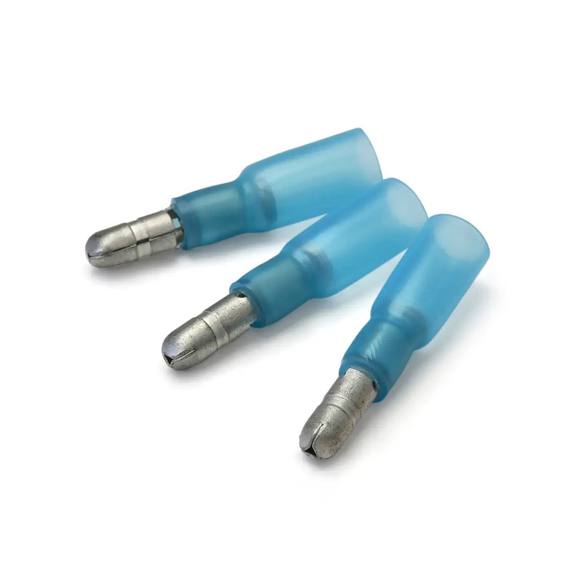 5mm Blue Heatshrink Male Bullet Terminal - Pack of 100 | T2MB5HS