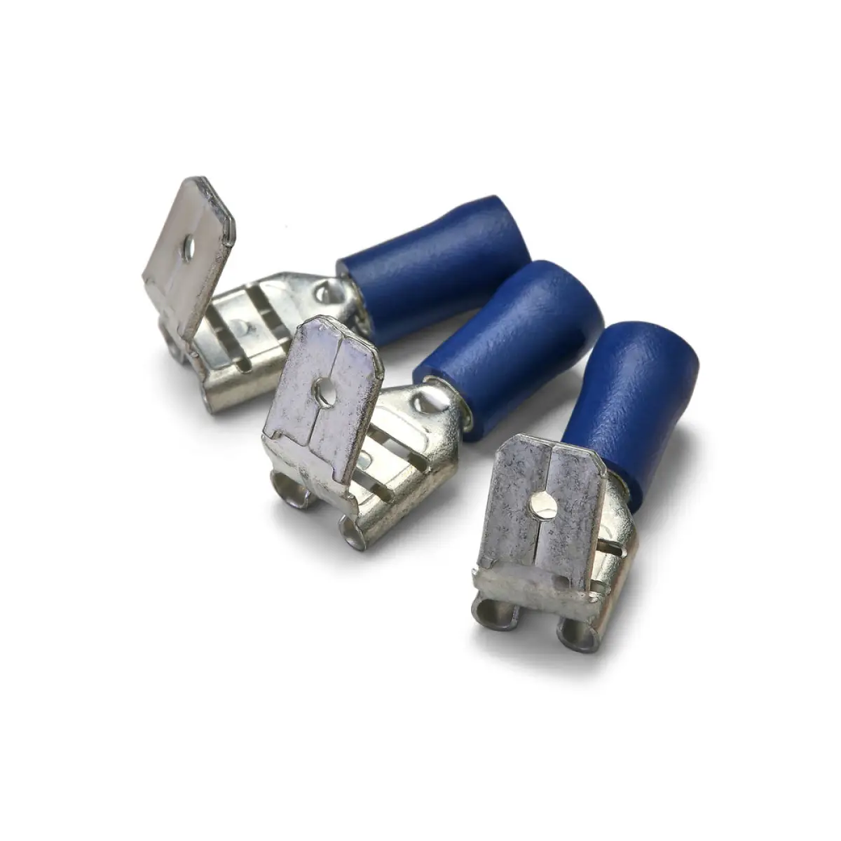 6.3 x 0.8mm Blue Piggyback Terminal - Pack of 100 | T2PB63508