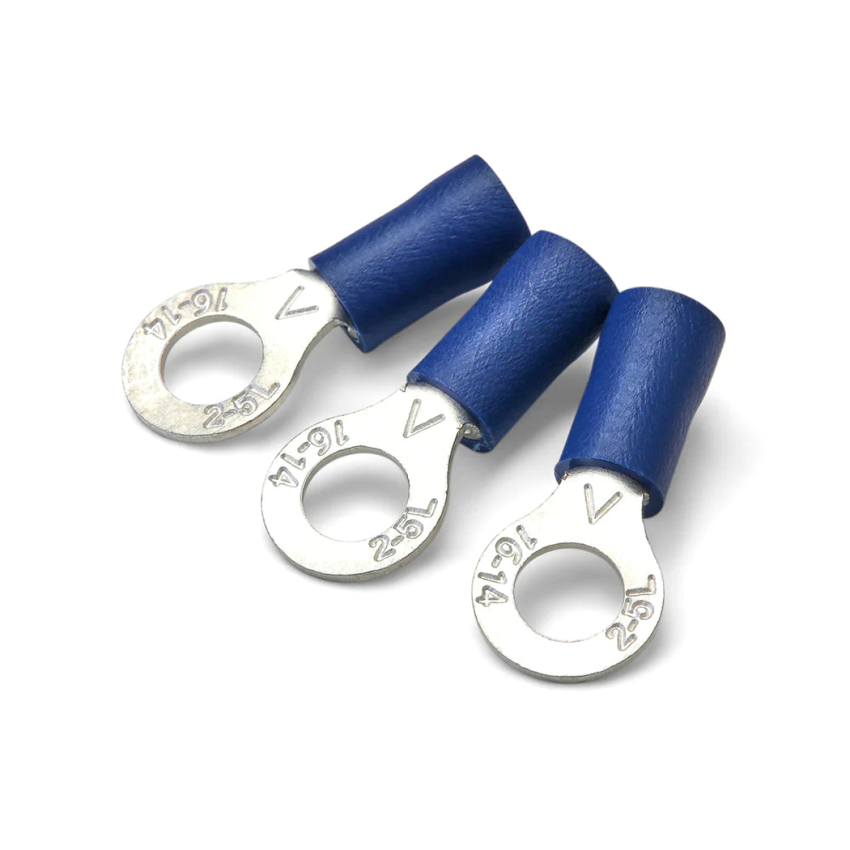 8mm Blue Ring Terminal - Pack of 100 | T2R8