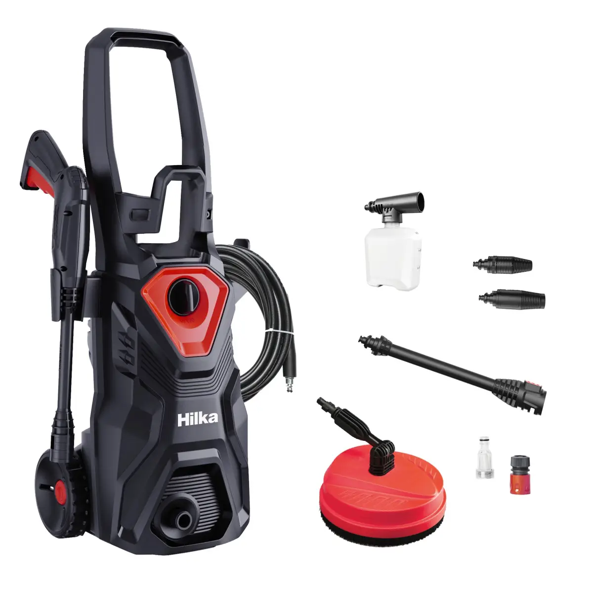 1600W Pressure Washer with Patio Cleaner