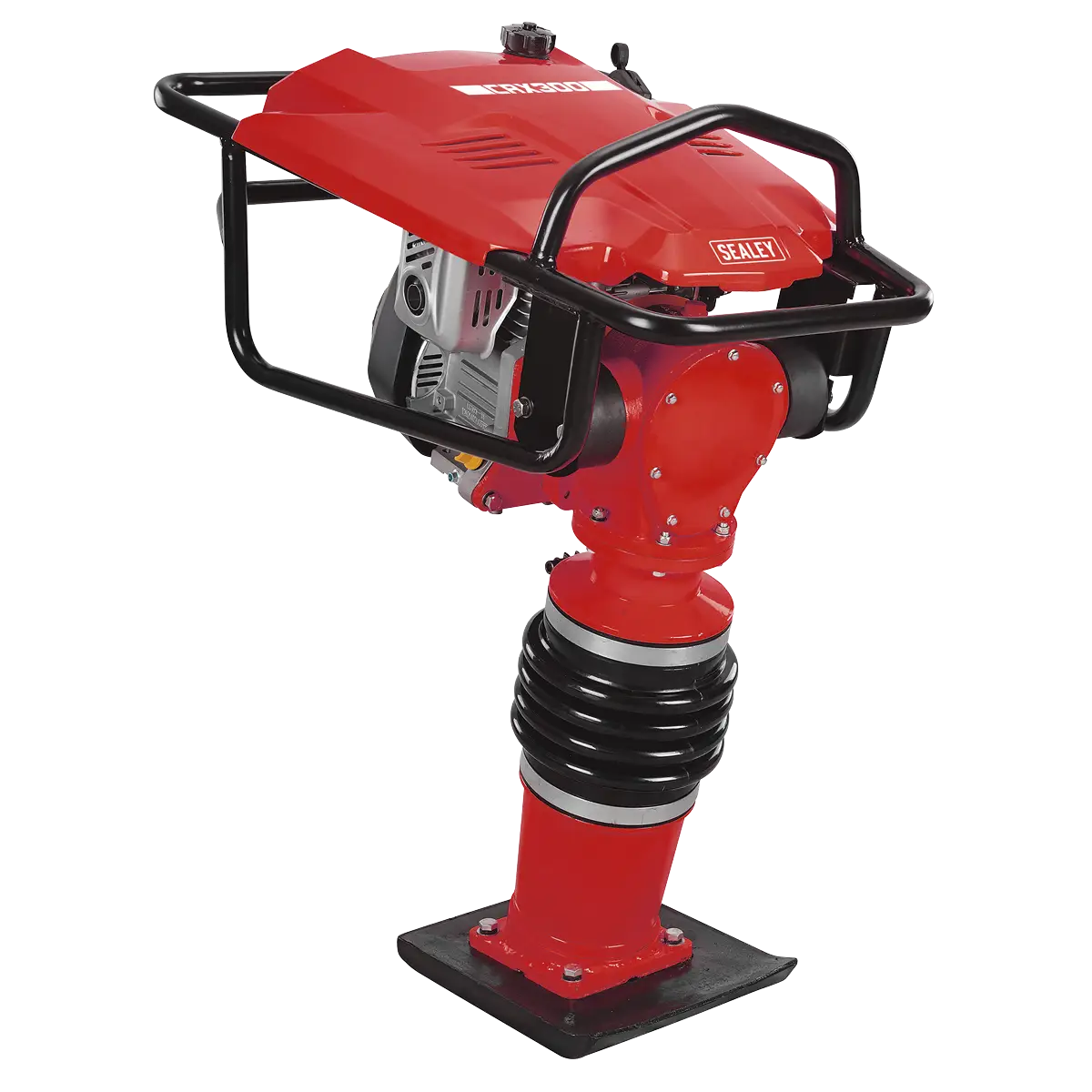 Petrol Tamping Rammer with Wheel Kit 3.2kW