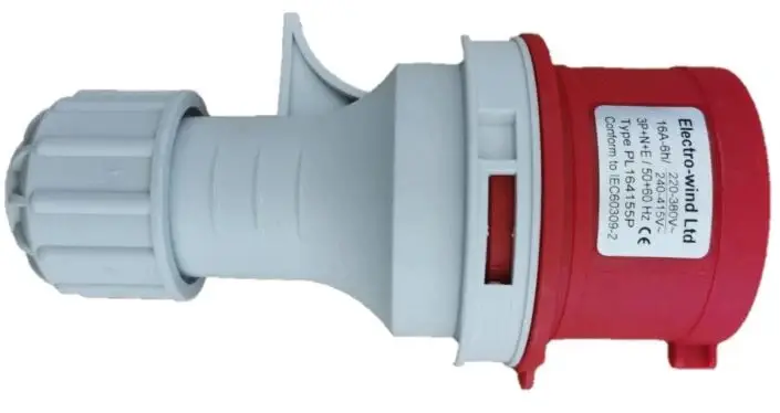 16A 415V Plug IP44 5 Pin | EWPHPL164155P19