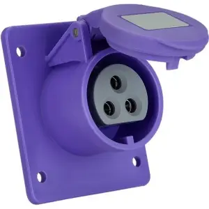 16A 24V Panel Socket IP44 3 Pin | EWPHPM1624319