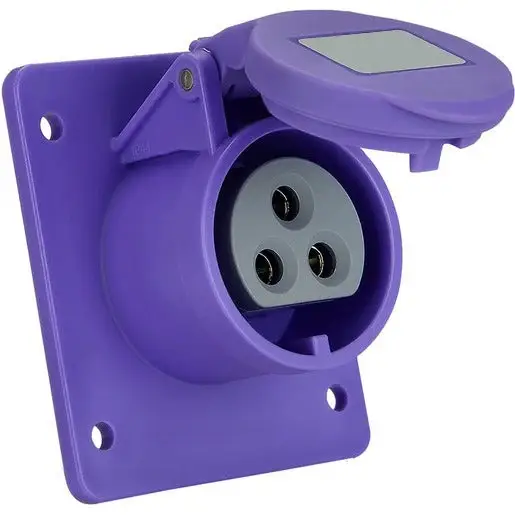 16A 24V Panel Socket IP44 3 Pin | EWPHPM1624319