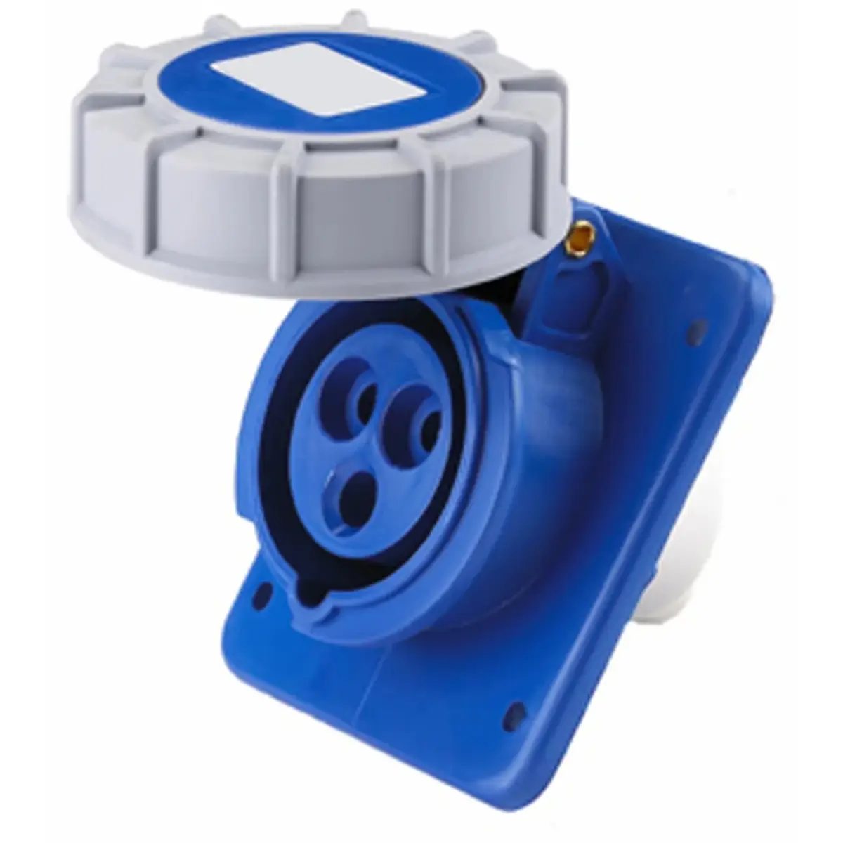 32A 240V Panel Socket IP67 3 Pin | EWPHPM32240IP6719