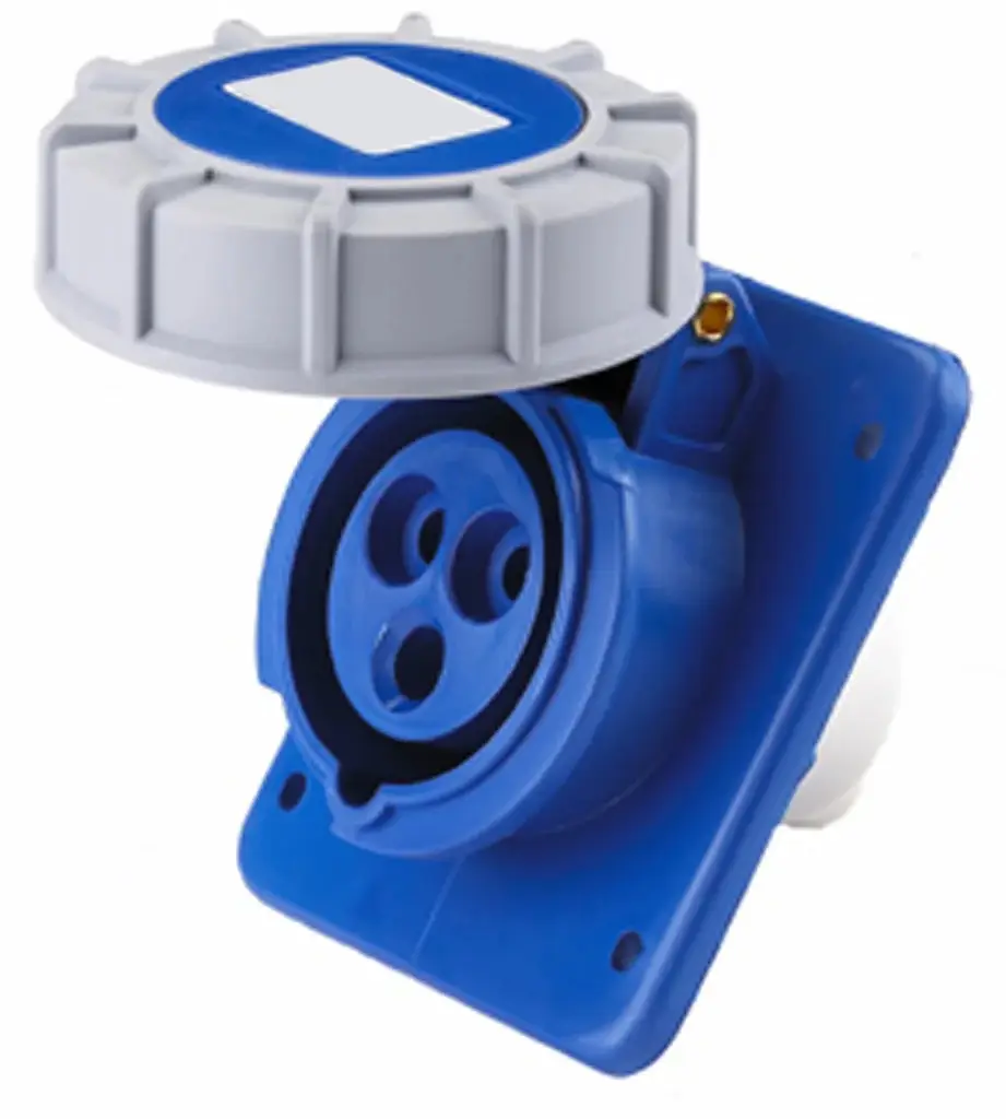 32A 240V Panel Socket IP67 3 Pin | EWPHPM32240IP6719