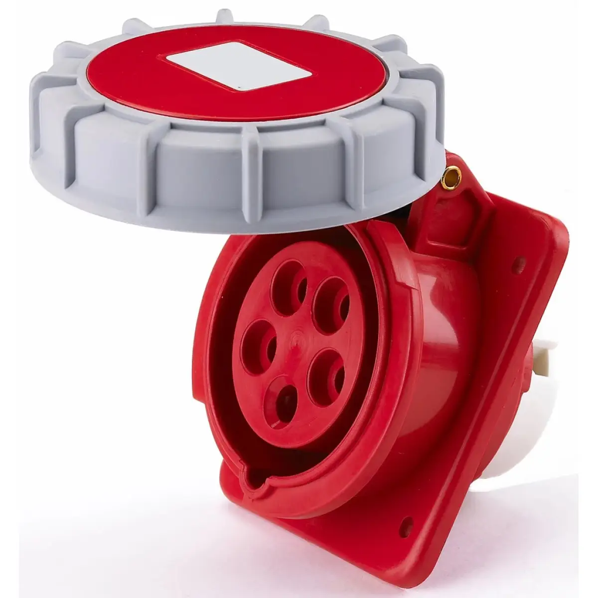 32A 415V Panel Socket IP67 5 Pin | EWPHPM32415IP6719
