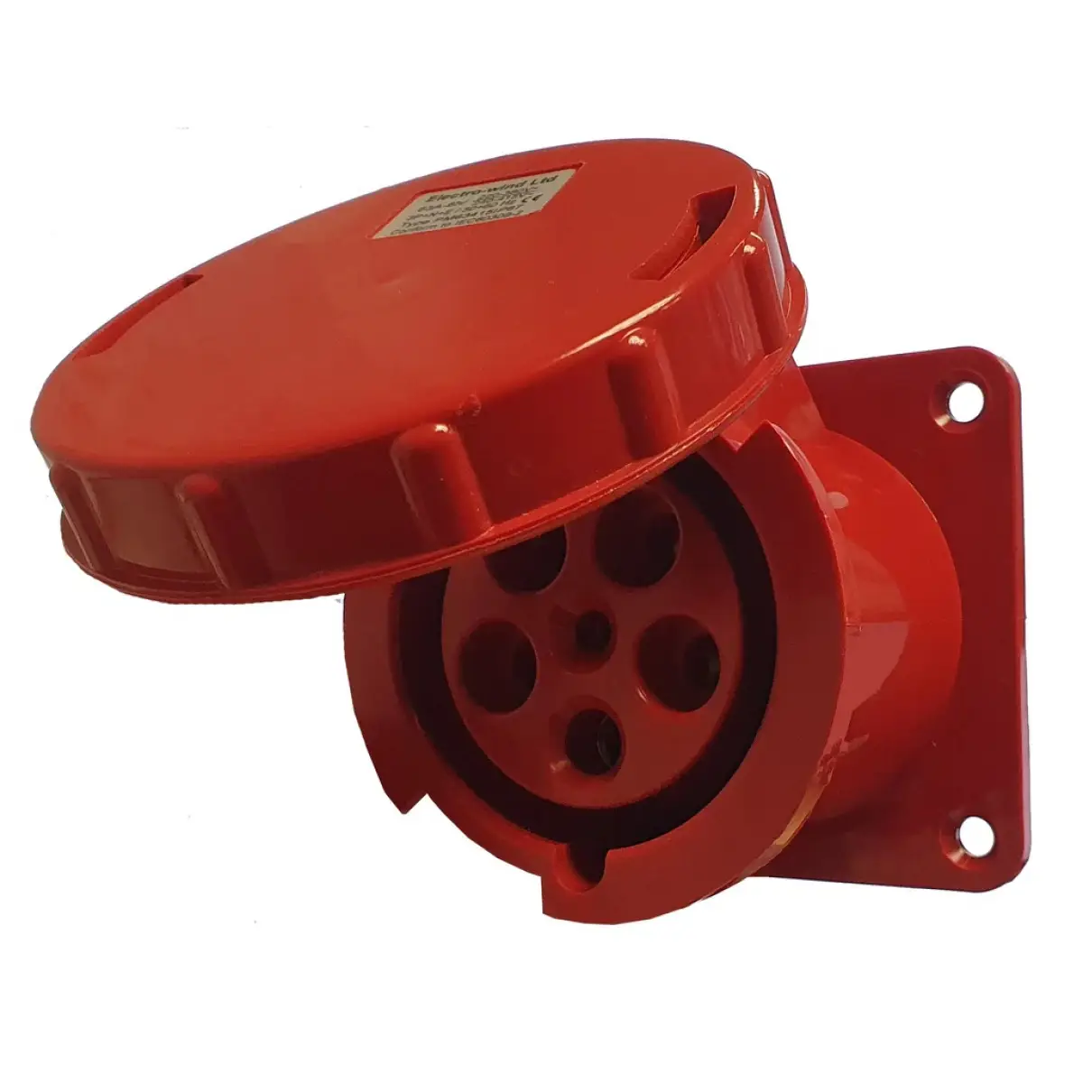 63A 415V Panel Mount Socket IP67 5Pin | EWPHPM63415IP6719