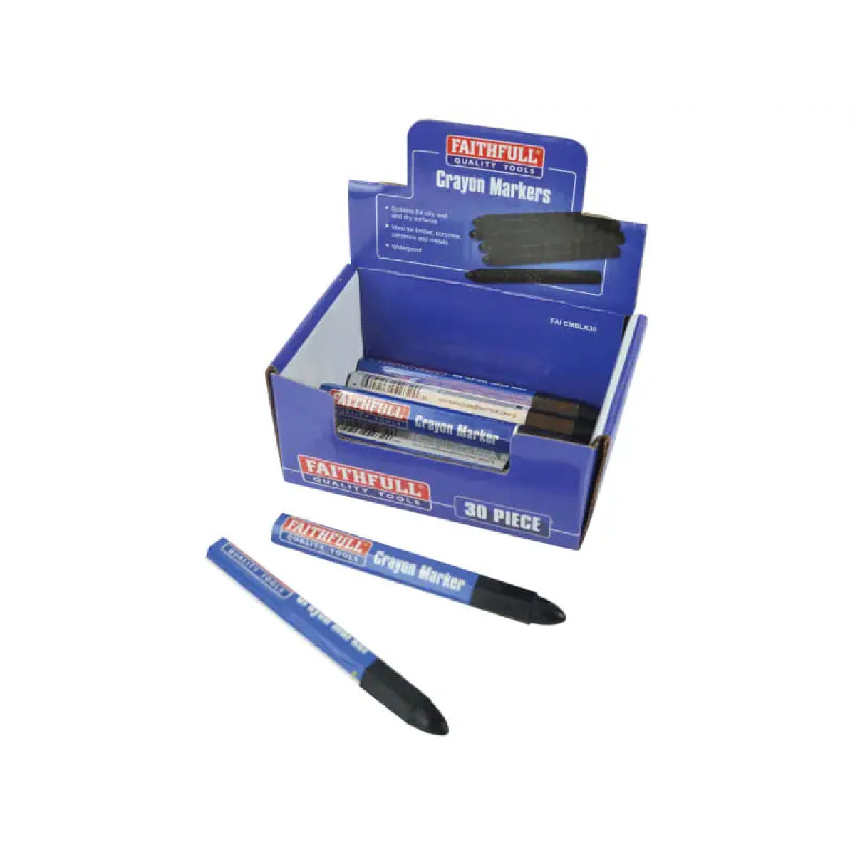 Crayon Marker Black (CDU 30)
