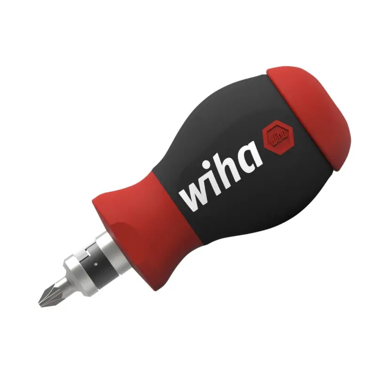 Magnetic SoftFinish® Stubby Screwdriver with Bit Magazine