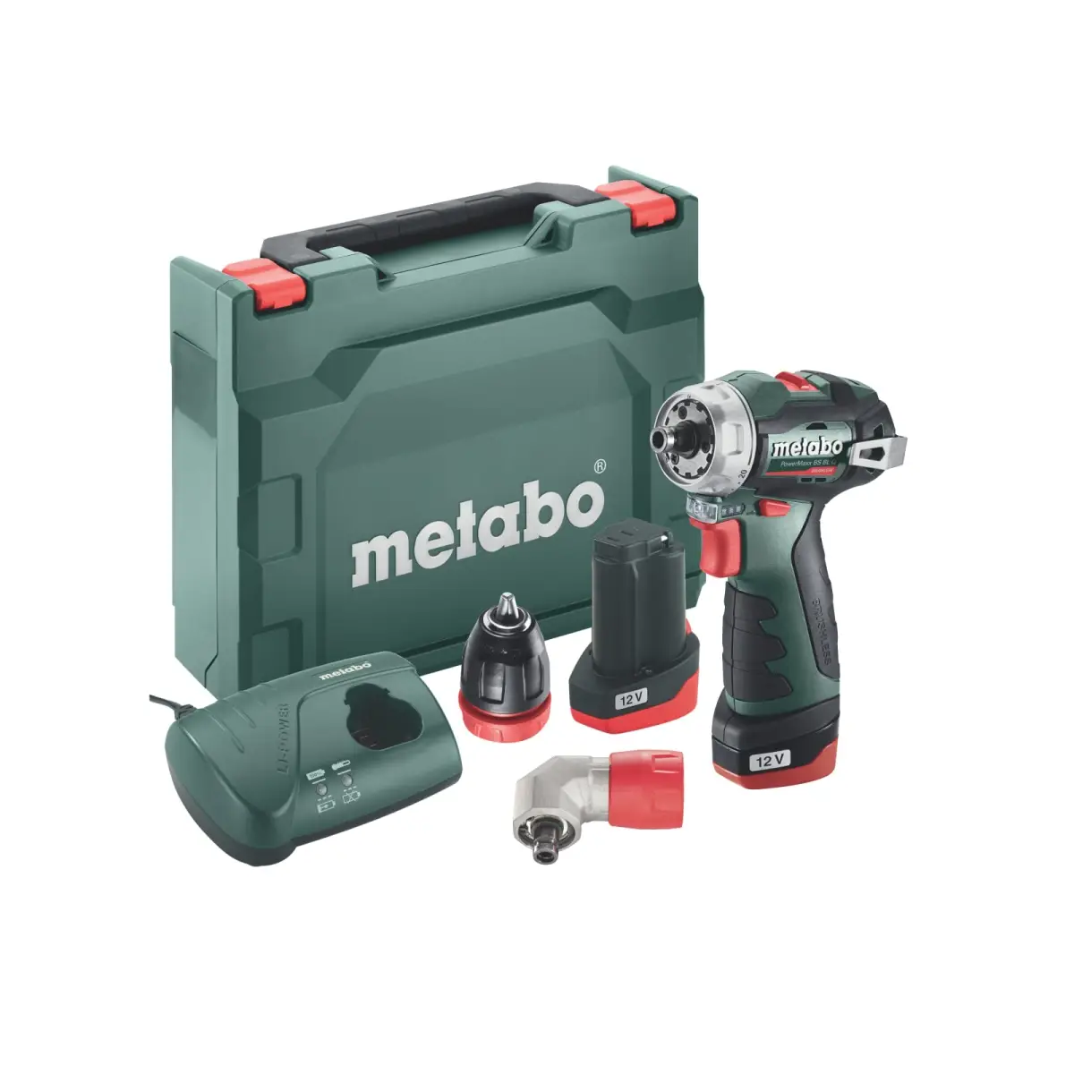 PowerMaxx BS BL Q Brushless Drill/Screwdriver 12V 2 x 2.0Ah Li-ion - MPTPMBS12QC