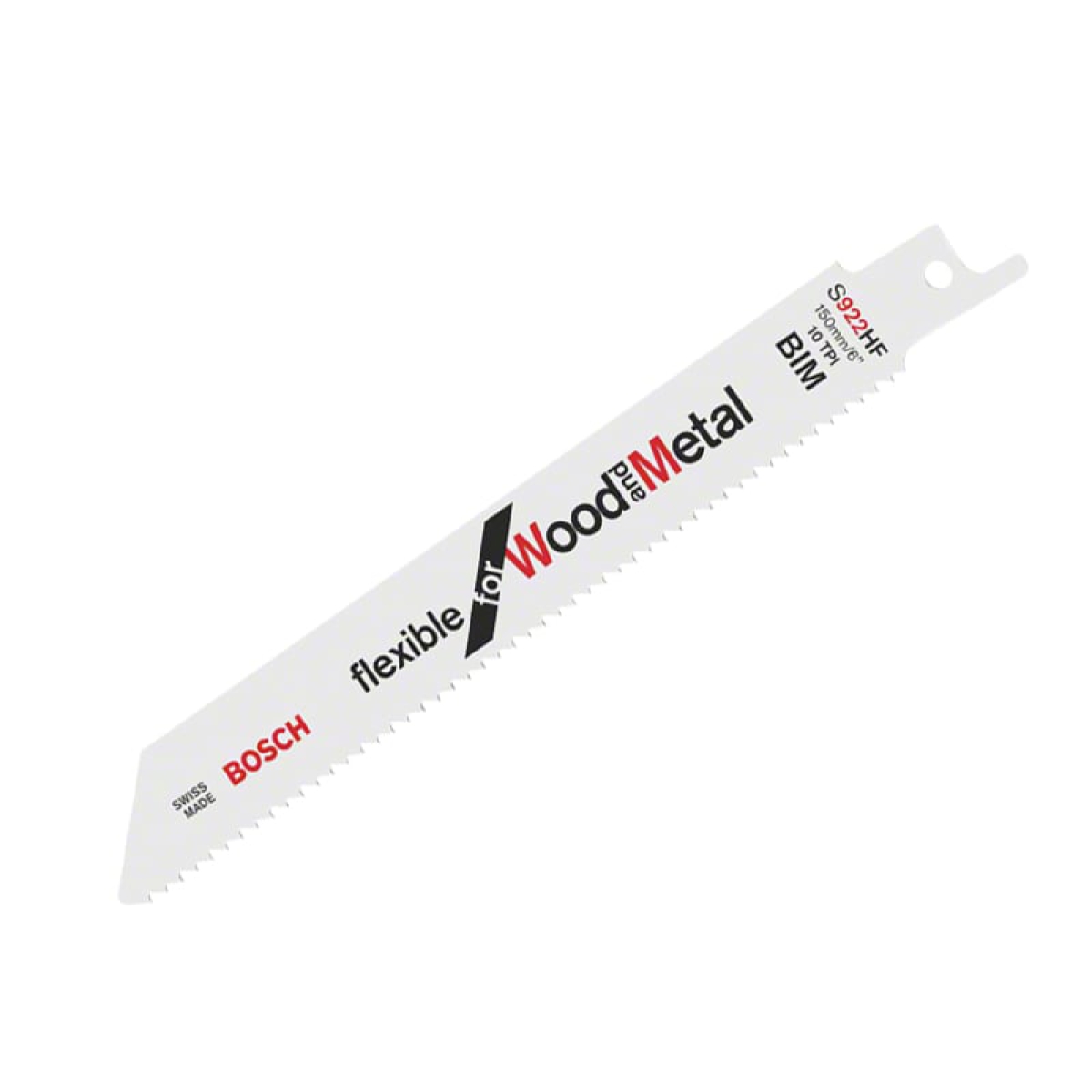 S 922 HF Flexible for Wood & Metal Blade 150mm 10 TPI (Pack 5)
