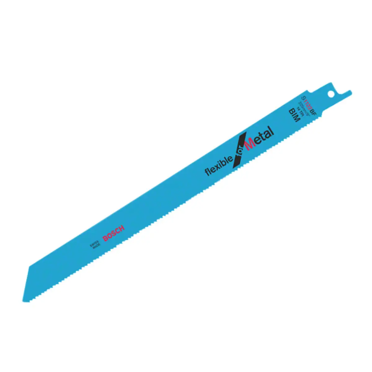 S 1122 BF Flexible for Metal Reciprocating Saw Blade 225mm 14 TPI (Pack 5)