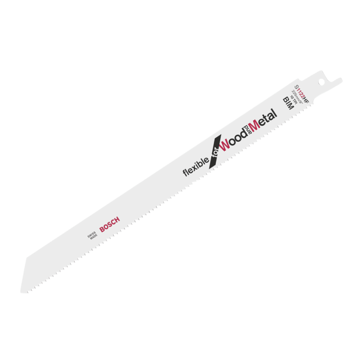 S 1122 HF Flexible for Wood & Metal Blade 225mm 10 TPI Pack of 100