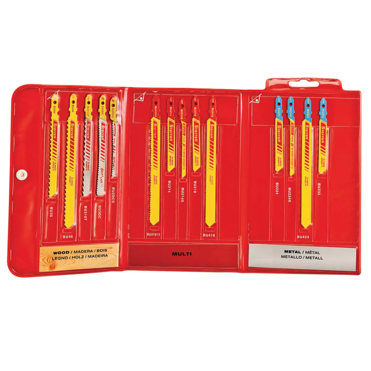 BU6 Jigsaw Blade Assortment Pack, 14 Piece