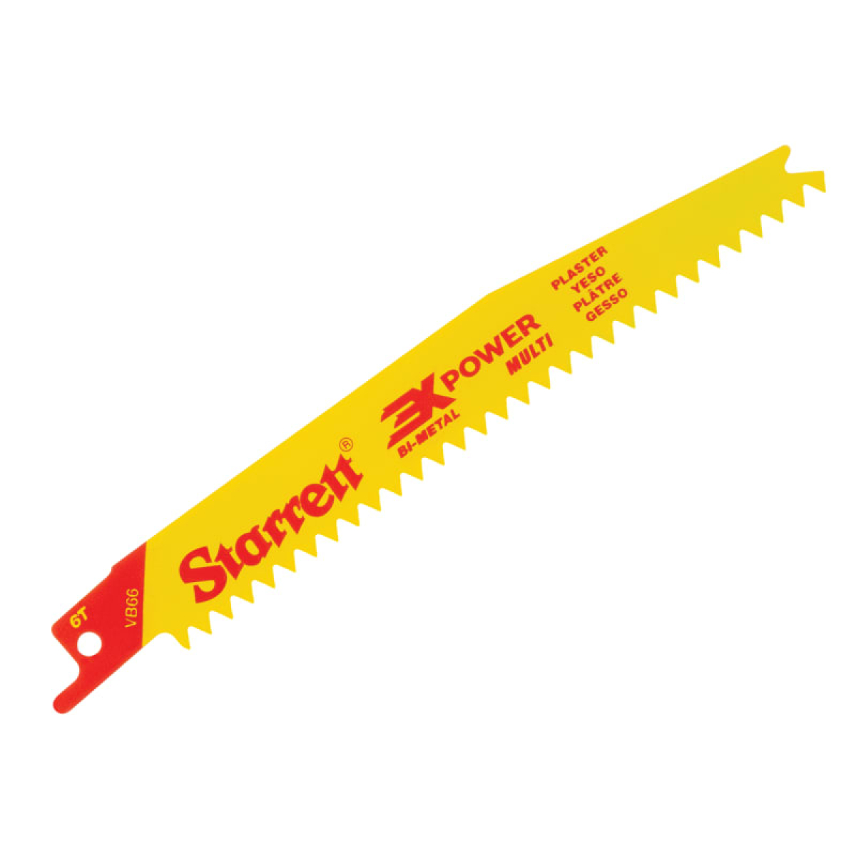 VB66-5 Bi-Metal Reciprocating Blade, Plasterboard 152mm 6V TPI (Pack 5)