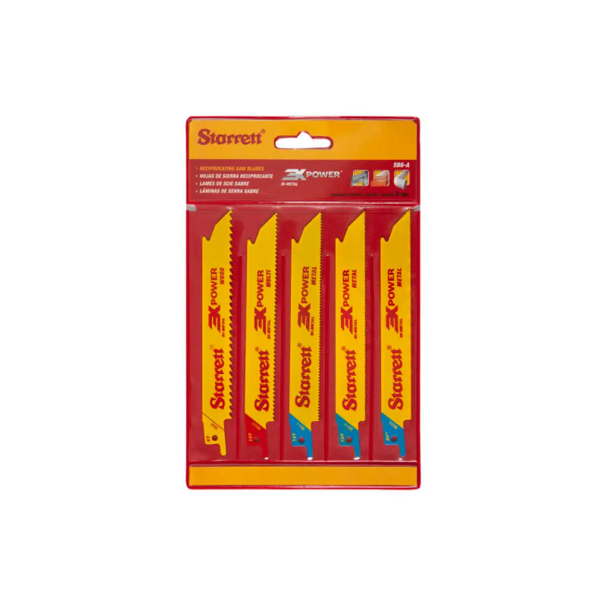 SB6-A Reciprocating Blade Kit, 5 Piece