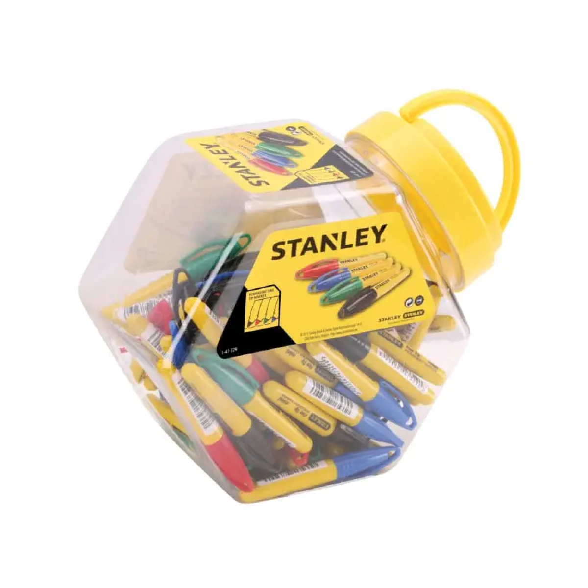 Mini Fine Tip Marker, Mixed Colours (Tub 72)