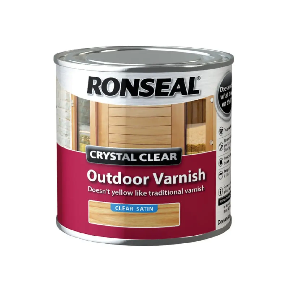Outdoor Varnish Satin Clear 250ml