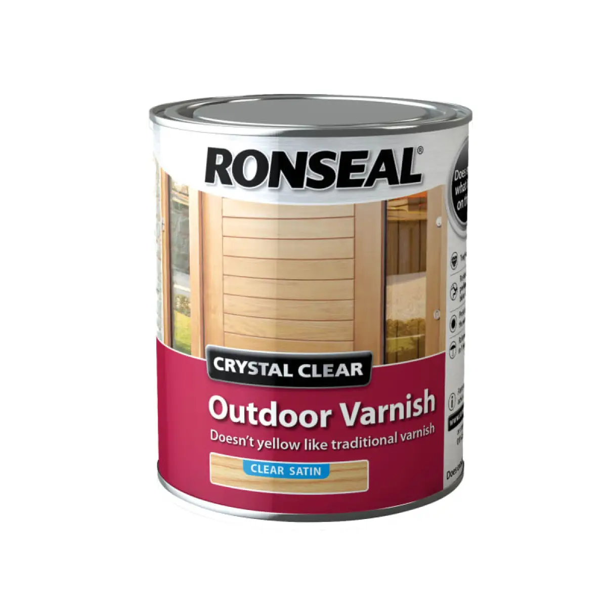 Outdoor Varnish Satin Clear 750ml