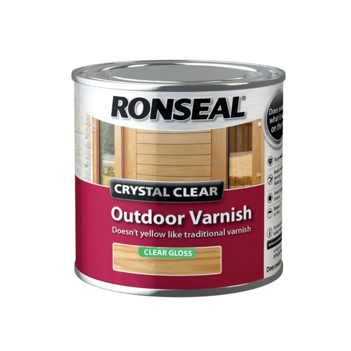 Outdoor Varnish Matt Clear 250ml