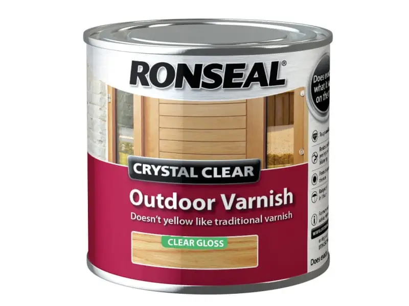 Outdoor Varnish Matt Clear 250ml