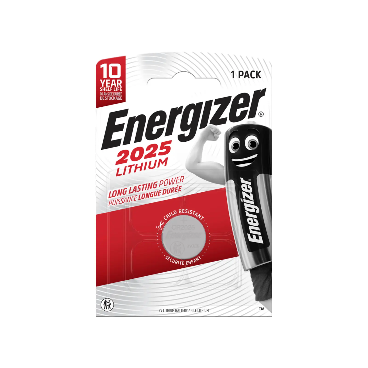 CR2025 Coin Lithium Battery (Single)