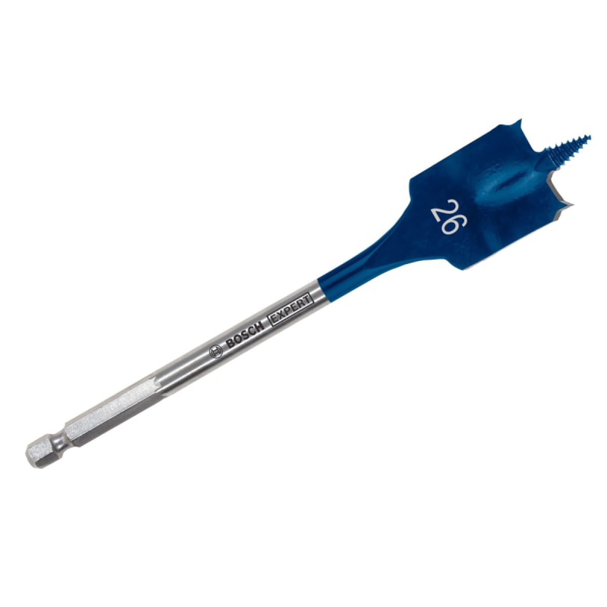 EXPERT Self Cut Speed Spade Drill Bit 26 x 152mm