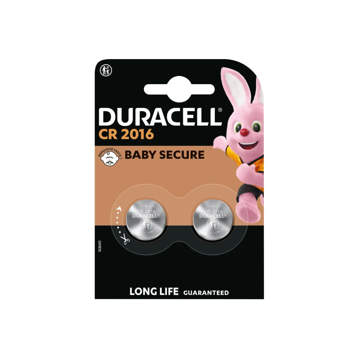 2016 Lithium Coin Battery 3V (Pack 2)