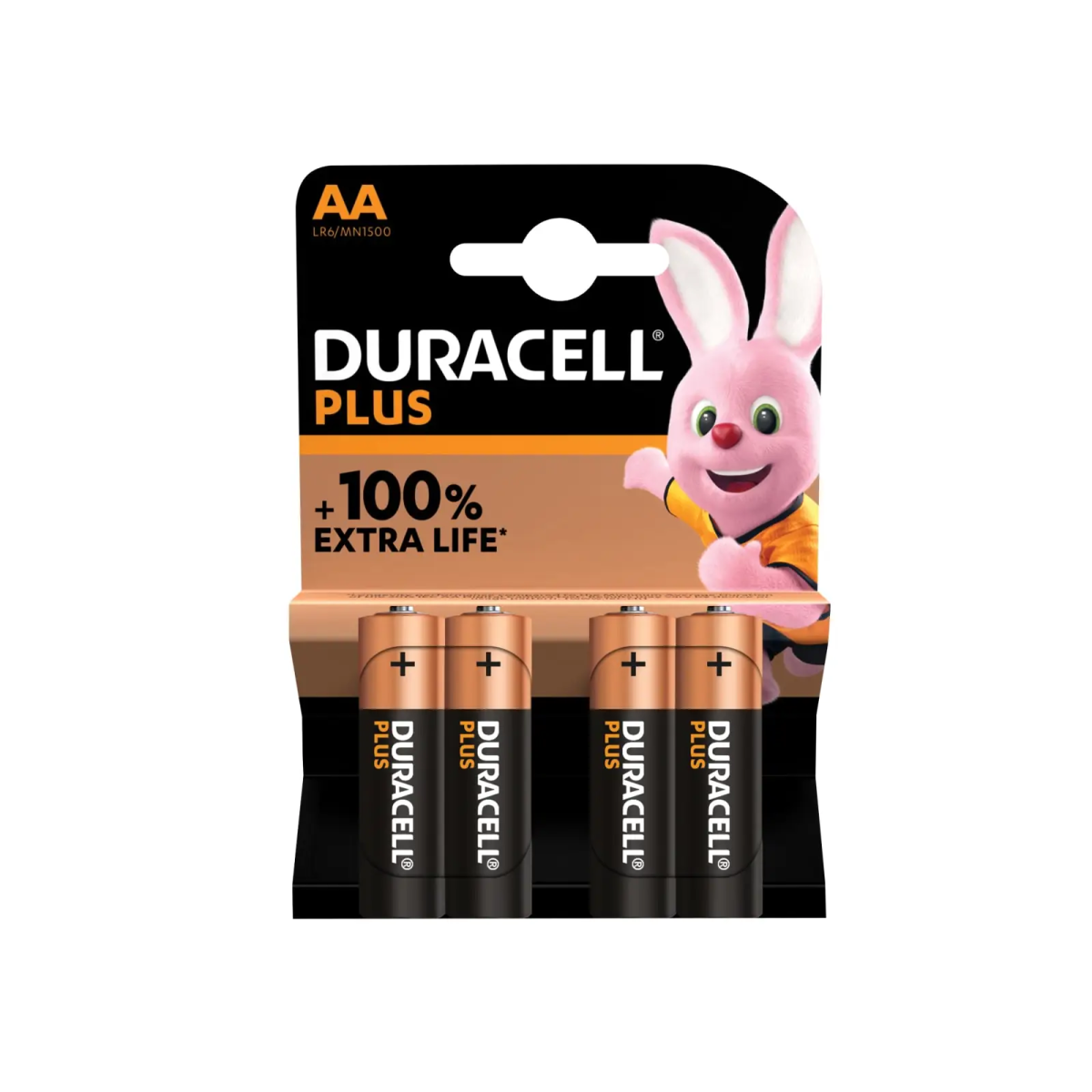 AA Cell +150% Plus Power Batteries (Pack 4)