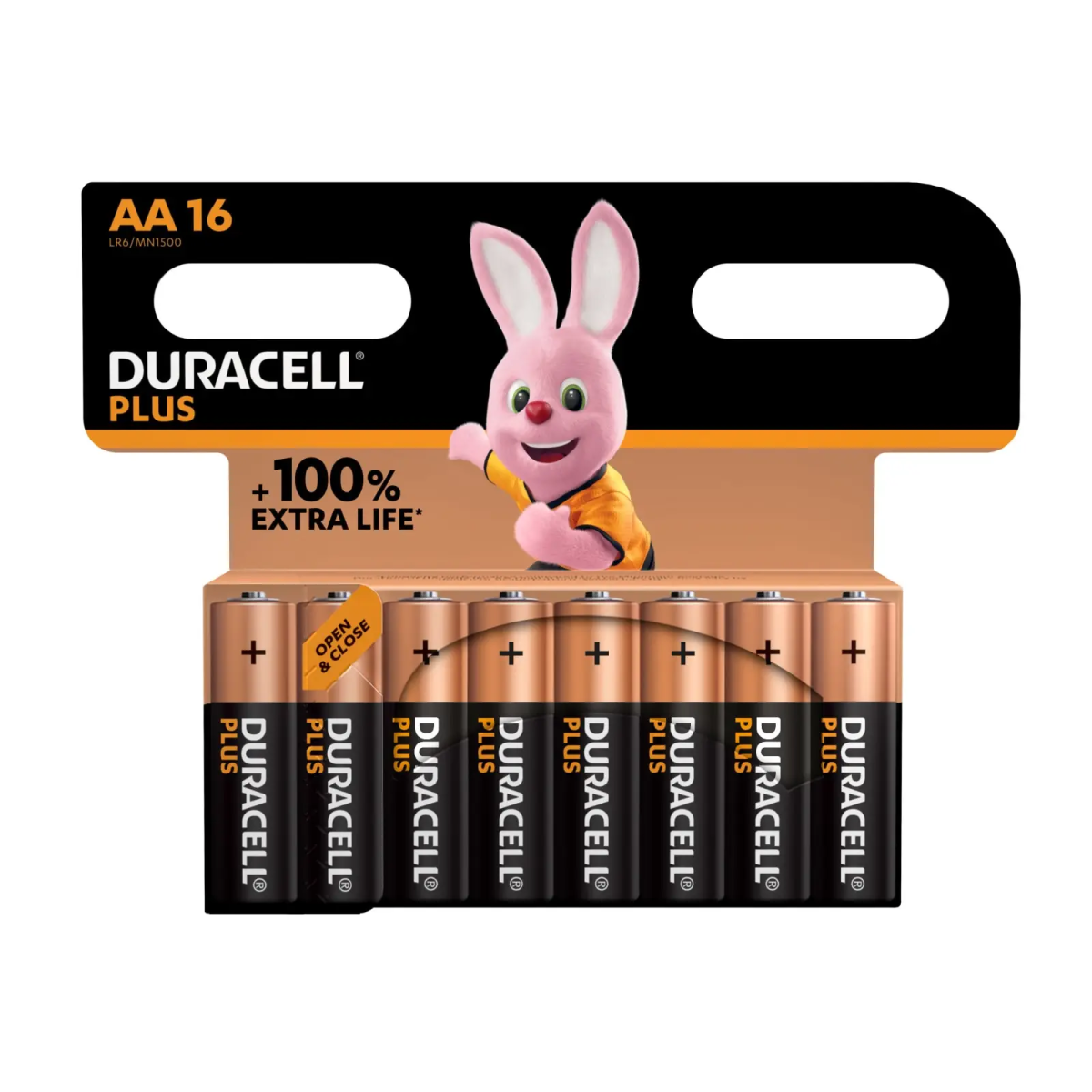 AA Cell +150% Plus Power Batteries (Pack 16)