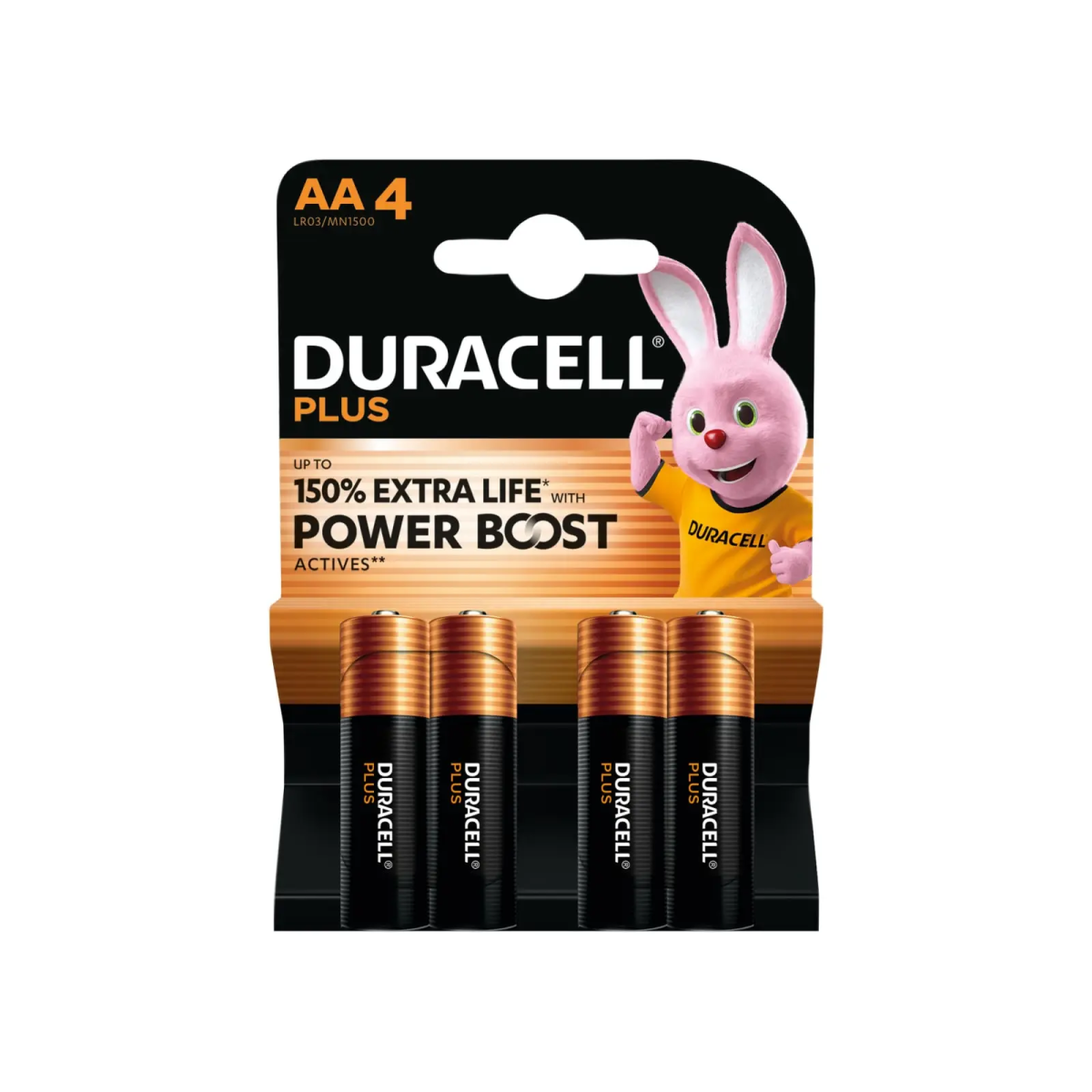 Plus Power + Power Boost AA x 4 S30943