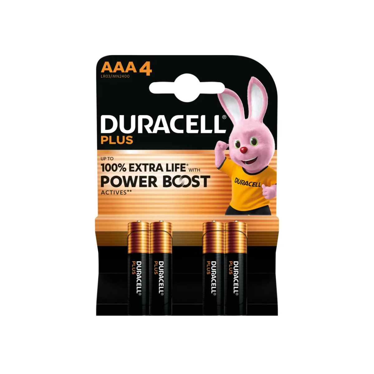 Plus Power + Power Boost AAA x 4 S30947