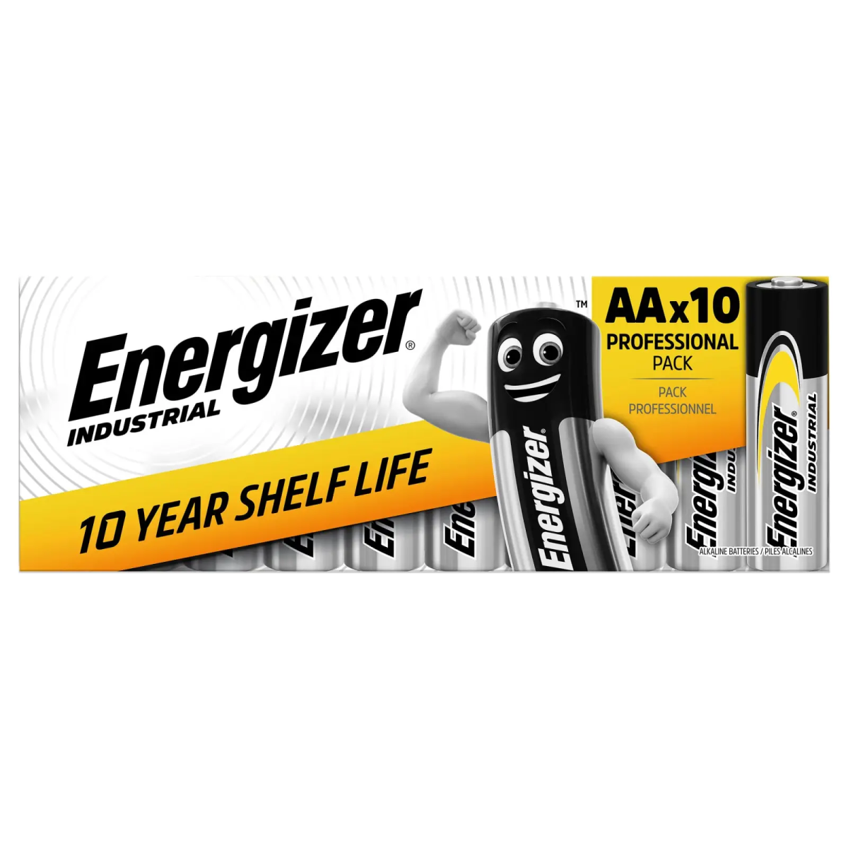 AA Industrial Batteries (Pack 10)