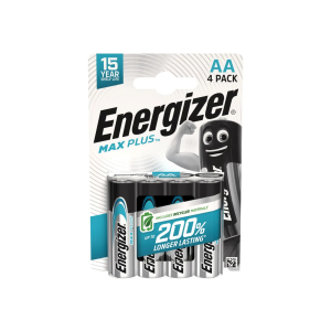 MAX PLUS™ AA Alkaline Batteries (Pack 4)
