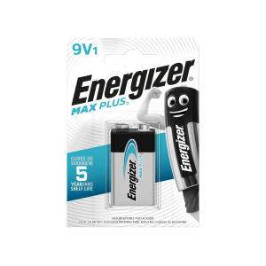 MAX PLUS™ 9V Alkaline Battery (Pack 1)