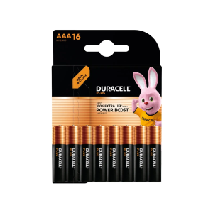 AAA Cell Plus with Power Boost Batteries (Pack 16)