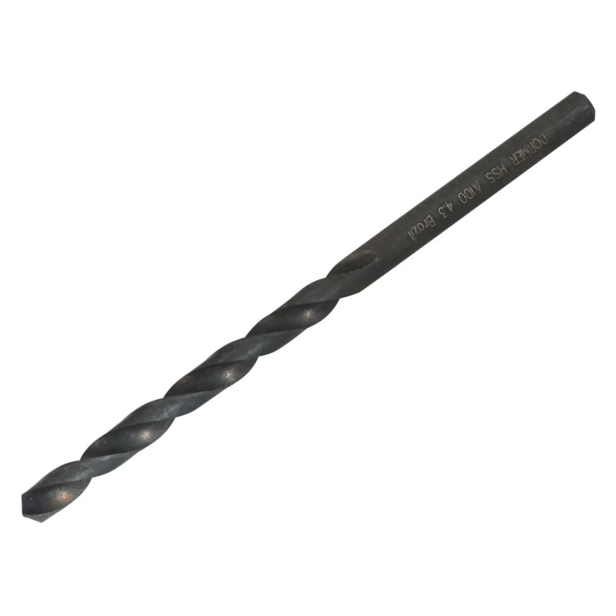 A100 HSS Jobber Drill Bit 4.30mm OL:80mm WL:47mm