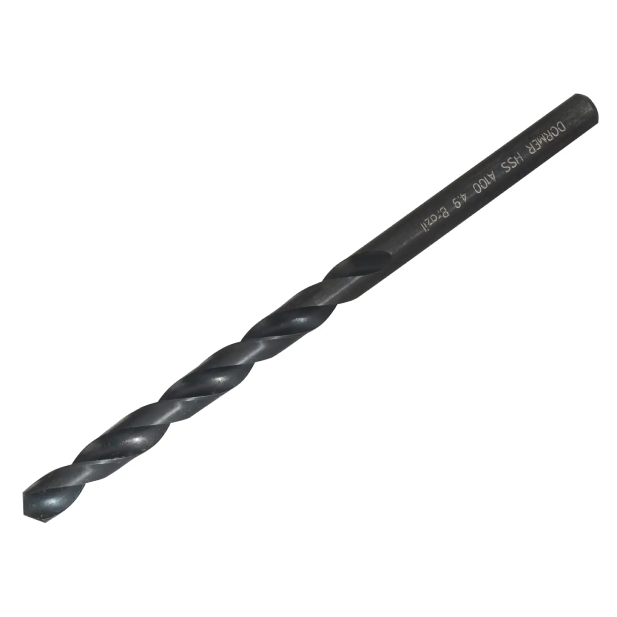 A100 HSS Jobber Drill Bit 4.90mm OL:86mm WL:52mm